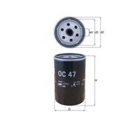 Filtro olio KNECHT OC 47
