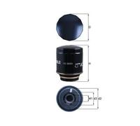 Knecht OC593/3 Filtro Motore
