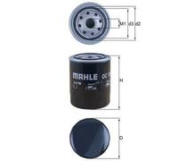 Filtro olio MAHLE OC105