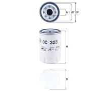 Filtro olio MAHLE OC323
