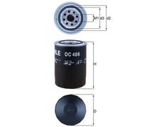 Filtro olio MAHLE OC486