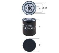 Filtro olio MAHLE OC982