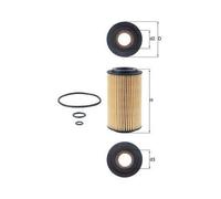 Filtro olio KNECHT OX 153D3