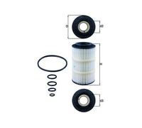 Filtro Olio Mahle OX 345/7D per Chrysler Fiat Mercedes Benz Mercedes Benz Steyr