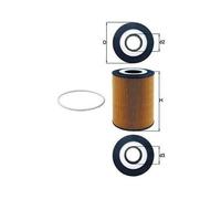 Filtro Olio Mahle OX 359D per Daf