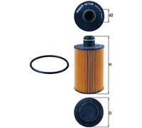 Filtro olio MAHLE OX1145D