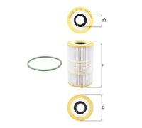 Filtro olio MAHLE OX1185D