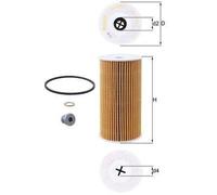 Filtro olio MAHLE OX365/1D