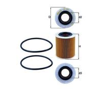 Filtro olio MAHLE OX386D