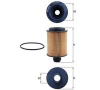 Filtro olio MAHLE OX559D