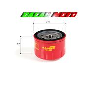 FILTRO OLIO MALOSSI PIAGGIO BEVERLY 400 ie 4T LC euro 3 (M345M) 0313383