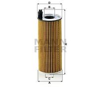 Filtro olio MANN-FILTER HU 6004 x