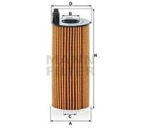 Filtro olio MANN-FILTER HU 6014/1 z
