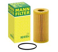 MANN-FILTER filtro olio HU618x cartuccia diametro 57 altezza 113 mm