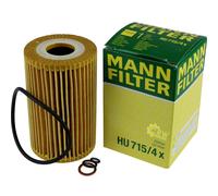 Filtro Olio MANN-FILTER HU 715/4 X