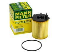 Filtro Olio Mann Filter HU 716/2 X Per Citroen C-Max C3 C2 C5 Ford Peugeot Volvo