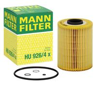 MANN-FILTER filtro olio HU926/4x cartuccia diametro 81 altezza 110 mm