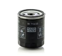 MANN-FILTER W 713/28 Filtro dell'olio - per Autovetture + veicoli commeriali