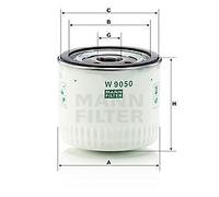 Filtro olio - MANN-FILTER W 9050