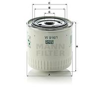 Filtro olio - MANN-FILTER W 916/1