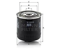 MANN-FILTER filtro olio W920/8 avvitamento diametro 93 altezza 102 mm