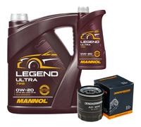 Filtro Olio MANNOL Legend Ultra 0W-20 6L Per Mazda 5 2.0 1.8 MZR 6 Kombi
