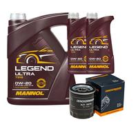 Filtro Olio MANNOL Legend Ultra 0W-20 7L Per Mazda 5 2.0 1.8 MZR 6 Kombi