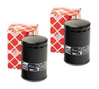 Filtro Olio Motore Febi 22550 Set 2 Pezzo per Audi Seat Skoda VW Passat Golf