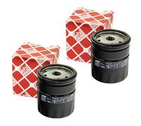 Filtro Olio Motore FEBI 32122 Set Di 2 Pezzi Per Chevrolet Captiva Daewoo Opel