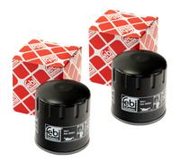 Filtro Olio Motore FEBI 38564 Set 2 Pezzi Per Seat Arosa Skoda Fabia VW Lupo