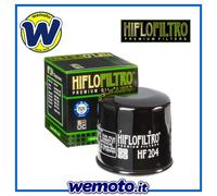Filtro olio motore Hiflo HF204 per moto Triumph Tiger 1050 1050SE Sport 2013