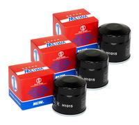 Filtro Olio Motore MIW H1015 Set Di 3 Pezzi Per Honda CB CBR Kawasaki Yamaha
