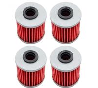 Filtro 'olio motore motociclistico Compatibile con KX450F 449 KX 450 F 2016 2017 Modelli KX250F 249 2012 2017 KX250 250 2006 2008 KX250F 250(4 PIECES)