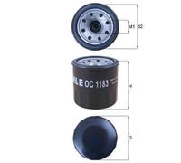 Filtro olio KNECHT OC1183