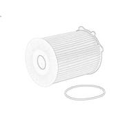 Filtro olio OE PEUGEOT 1610693780 per CITROEN DS5 1.6 2012-2015