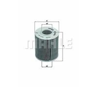 Knecht OX 163/4D Filtro Motore