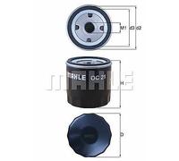 Knecht OC 21 Filtro Motore