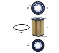 Filtro olio KNECHT OX 380D