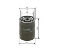 Filtro olio per BOSCH 0 451 103 109 per ARO 240-244 2.5 1992-2006
