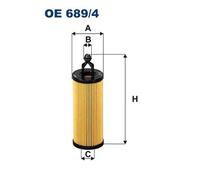 Filtro olio per CHRYSLER DODGE FIAT JEEP LANCIA 300C AVENGER CHALLENGER CHEROKEE
