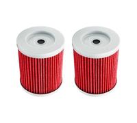 Filtro olio per Moto Ricambi per moto Filtro olio adatto per SYM Maxsym 400 400I MAX 2011 2012 2013 2014 2015 600 600I 2016 Filtri benzina(2pcs-red)