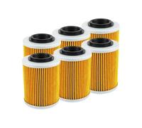 Filtro Olio Per Motociclette Da 2/4/6 Pezzi Per 450 Per 550 Per 625 Per 800 Per 1000 Cforce Per Zforce X8 Per U8 Per Z8 ATV UTV Per 0800-011300-0004 Filtri Olio(6pcs-yellow)