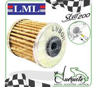 FILTRO OLIO PER TAGLIANDO PER LML STAR DELUXE 200 4T MOLLA COPERCHIO GUARNIZIONE