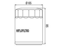 FILTRO OLIO POLARIS 700 SPORTSMAN 2004-2008 HIFLO HF198