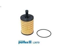 Filtro olio PURFLUX L267D per AUDI A3 (8P1) 2 2003-2008