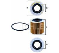 Filtro olio KNECHT OX 360D