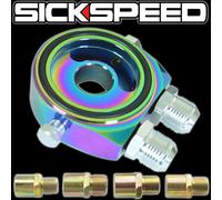 Filtro Olio Sensore Sandwich Piastra Cooler Adattatore Kit Feed Linea Q1 Neo