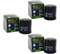 Filtro Olio Set 3 Pezzo Hiflo HF303 per Honda Kawasaki Yamaha CB Klz VN W Z CBR