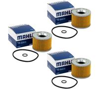 Filtro Olio Set 3 Pezzo Mahle OX61D per Honda CB CBX Gl Kawasaki El Ex XJR