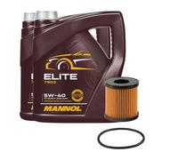 Filtro Olio SH 4035 P MANNOL Elite 5W-40 8 Litri per Mitsubishi